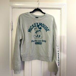 Disney Mickey Mouse The One and Only 1928 Boxy Sweatshirt Medium